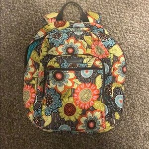 Very Bradley flowery backpack